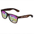 Tiger Logo Lenses Custom Printed Lenses Retro Sunglasses